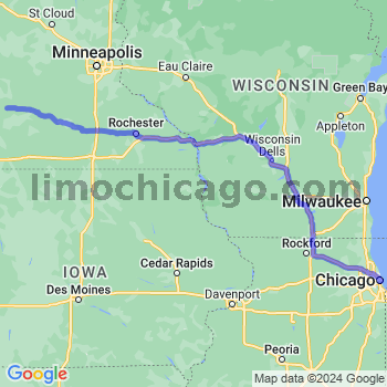 Limousine service to Chicago Loop