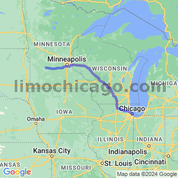 Limousine service to Chicago Loop