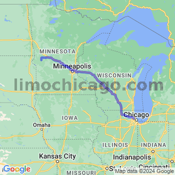 Limousine service to O'Hare airport (ORD)