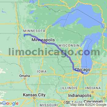 Limousine service to Chicago Loop