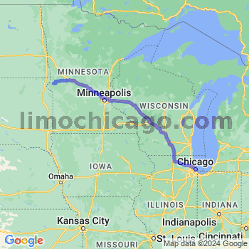 Limousine service to Chicago Loop