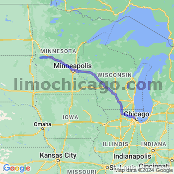 Limousine service to O'Hare airport (ORD)