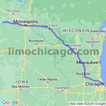 Limousine service to Chicago Loop