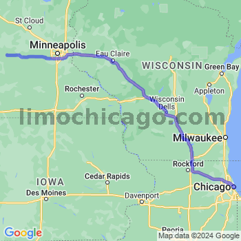 Limousine service to Chicago Loop