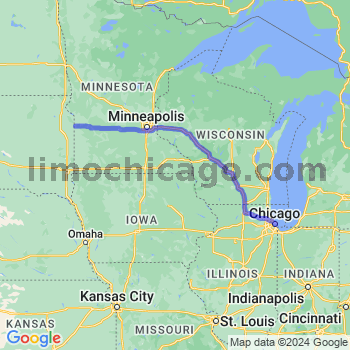 Limousine service to Chicago Loop