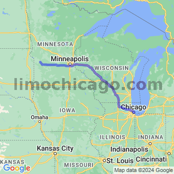 Limousine service to Chicago Loop