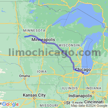 Limousine service to Chicago Loop