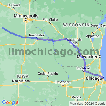Limousine service to Chicago Loop