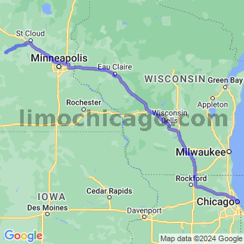Limousine service to Chicago Loop