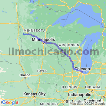 Limousine service to Chicago Loop