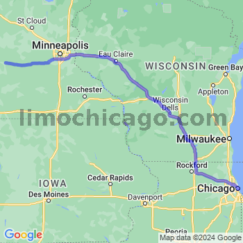 Limousine service to Chicago Loop