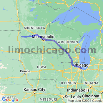 Limousine service to Chicago Loop