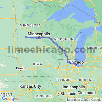 Limousine service to Chicago Loop