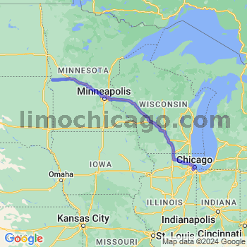 Limousine service to Midway airport (MDW)