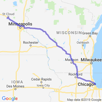 Travel from Saint Cloud to Chicago Loop Limousine service to Chicago Loop