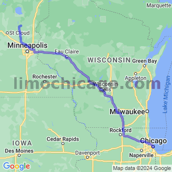 Limousine service to Chicago Loop