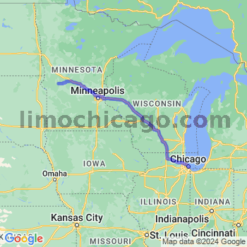 Limousine service to Chicago Loop