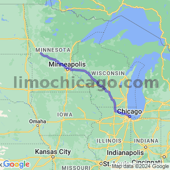 Limousine service to Chicago Loop