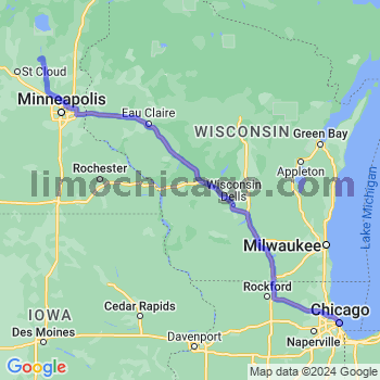 Limousine service to Chicago Loop