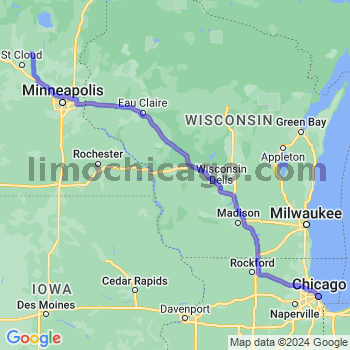 Limousine service to Chicago Loop