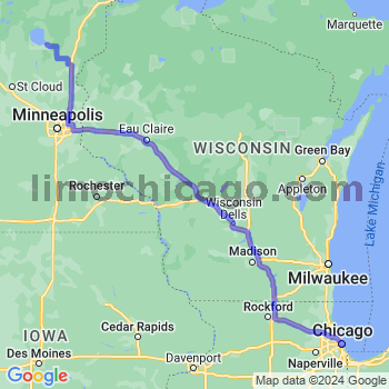 Limousine service to Chicago Loop