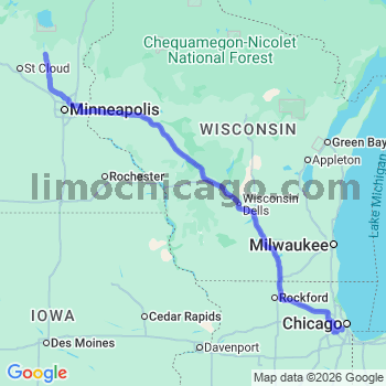 Limousine service to Midway airport (MDW)