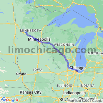 Limousine service to Chicago Loop