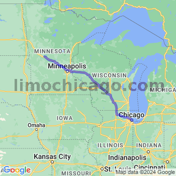 Limousine service to Chicago Loop