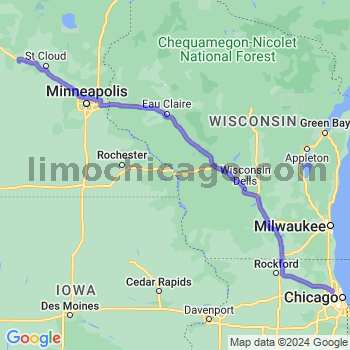Limousine service to O'Hare airport (ORD)