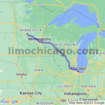 Limousine service to Chicago Loop