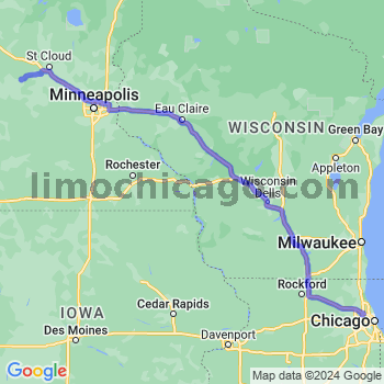 Limousine service to O'Hare airport (ORD)