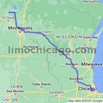 Limousine service to Midway airport (MDW)