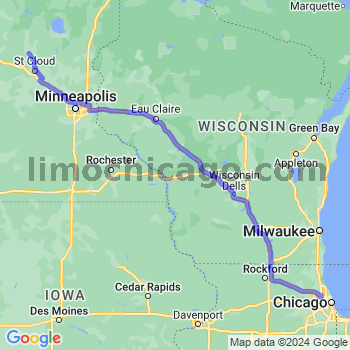 Limousine service to O'Hare airport (ORD)