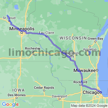Limousine service to Chicago Loop