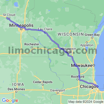 Limousine service to Chicago Loop