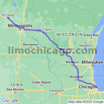 Limousine service to Chicago Loop