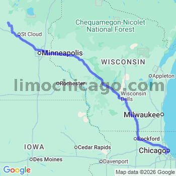 Limousine service to Midway airport (MDW)