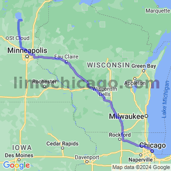 Limousine service to Chicago Loop