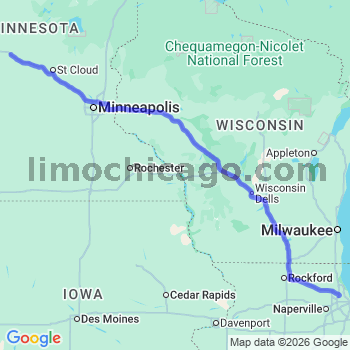 Limousine service to O'Hare airport (ORD)
