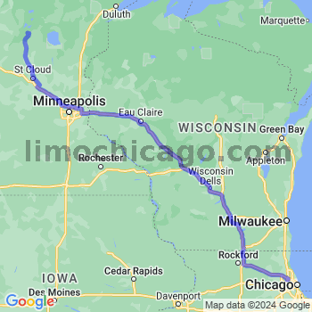 Limousine service to O'Hare airport (ORD)