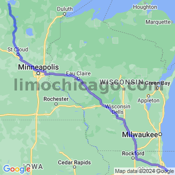 Limousine service to Chicago Loop