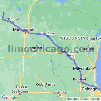 Limousine service to Chicago Loop