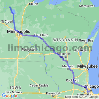 Limousine service to Midway airport (MDW)