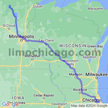 Limousine service to Midway airport (MDW)