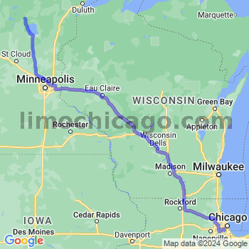 Limousine service to Midway airport (MDW)