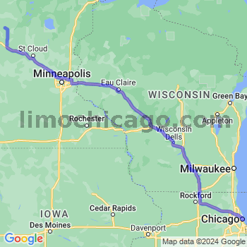 Limousine service to Chicago Loop