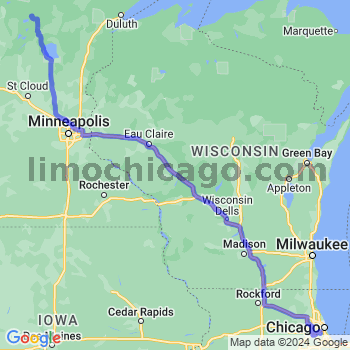 Limousine service to Midway airport (MDW)