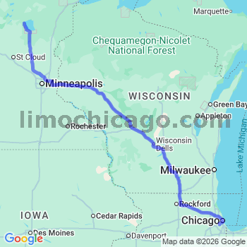 Limousine service to Midway airport (MDW)