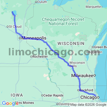 Limousine service to O'Hare airport (ORD)