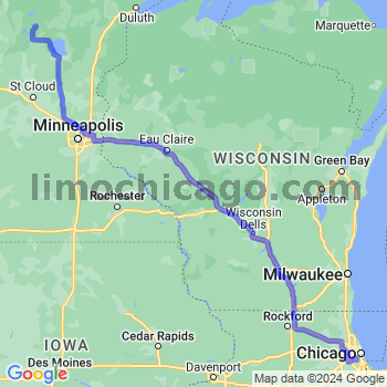Limousine service to Midway airport (MDW)